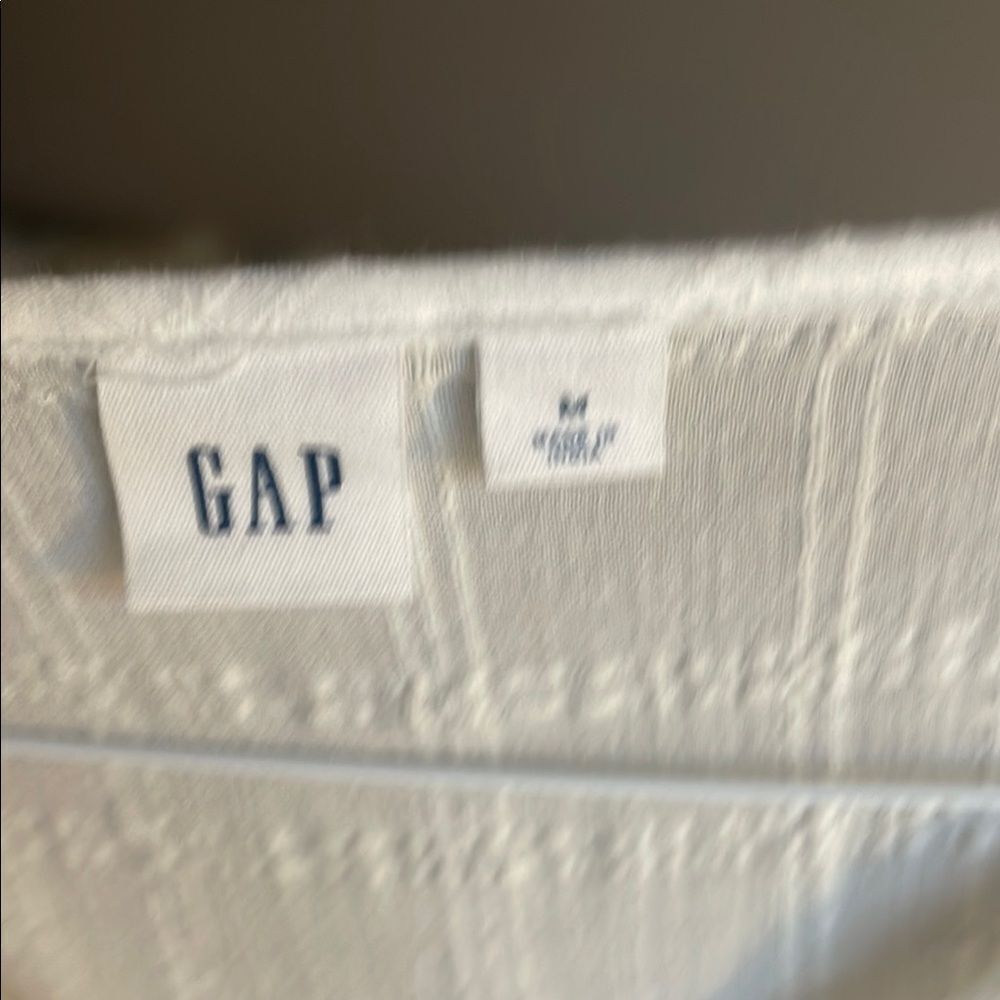 GAP White Lace Trim Women's Top - Picture 5 of 5